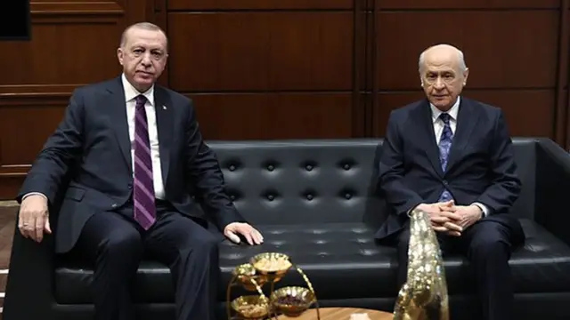 Cumhurbaşkanı Recep Tayyip Erdoğan ve MHP Genel Başkanı Devlet Bahçeli