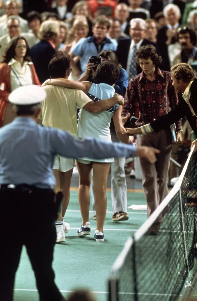 Billie Jean King y Bobby Riggs