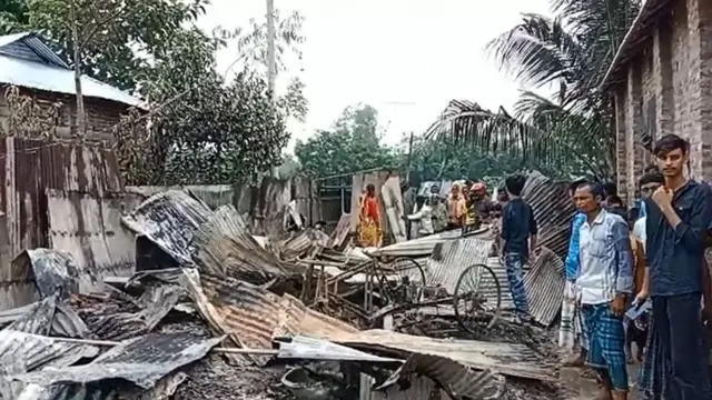 রংপুরে হিন্দুদের ওপর হামলা