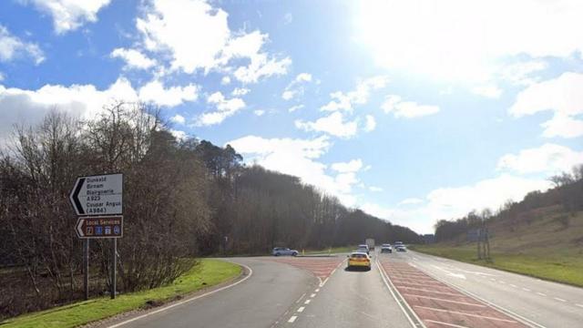 Biker and passenger seriously injured in A9 crash near Dunkeld