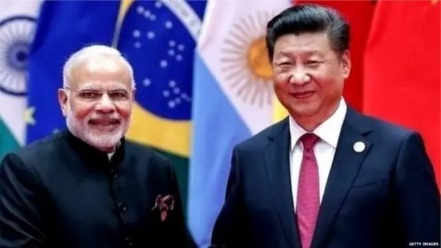 नरेंद्र मोदी और शी जिनपिंग