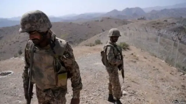 પાકિસ્તાનના સૈનિકની તસવીર