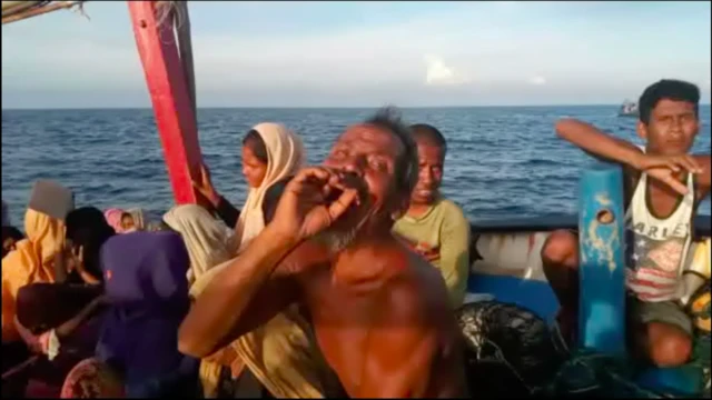 Terdapat 99 pengungsi Rohingya yang terdampar di utara laut Aceh.