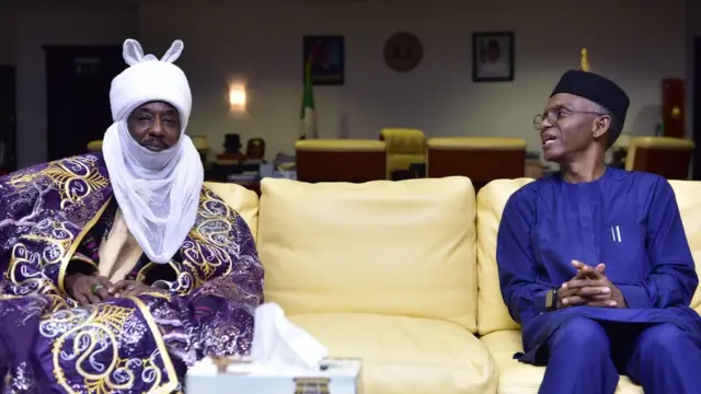 Sarki Sanusi II da gwamna El Rufa'i