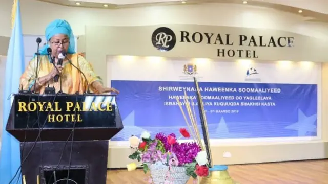 Khadiija Maxamed Diiriye, Wasiirka Dhallinyarada & Isboortiga