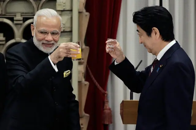 मोदी और शिंजो आबे