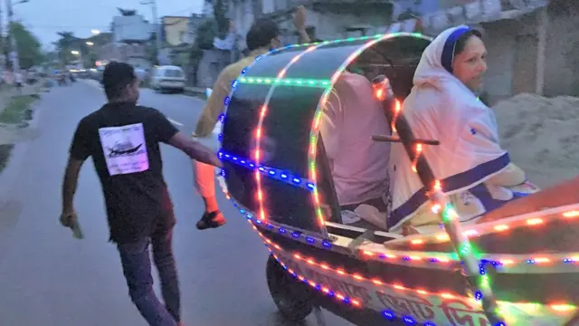 নৌকা প্রতীকে জনসংযোগ কার্যক্রম।