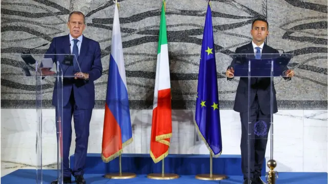Lavrov ve Di Maio