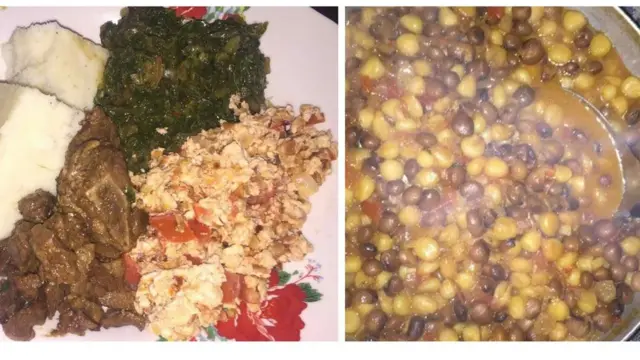 ባህላዊ ምግብታት ኬንያ ኡጋሊን (ፀጋም) ጊቴሪን (የማን)