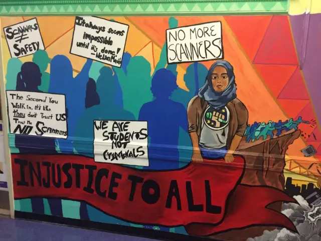 Otro mural en Park Slope