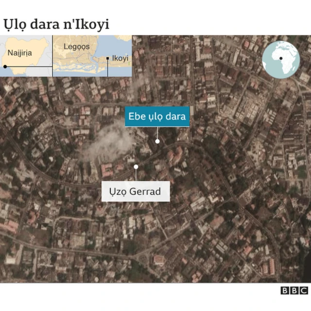 Ebe ụlọ dara n'okporoụzọ Gerrard n'Ikoyi