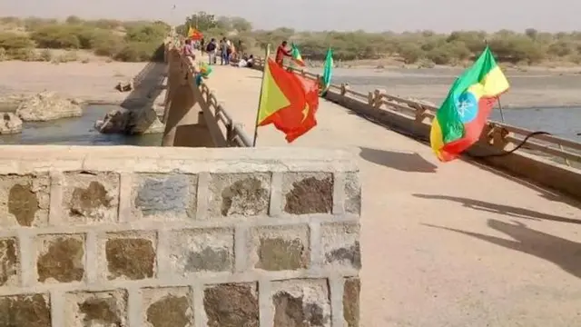 ኤርትራን ትግራይን (ኢትዮጵያ) ዘራኽብ መስመር ሩባ ተከዘ