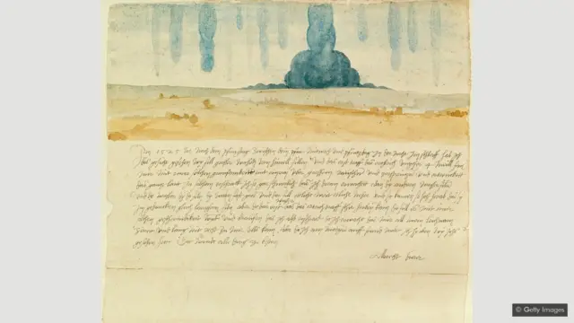 由阿尔布雷希特·杜勒创作的《梦的视觉》是已知的西方艺术中最早对艺术家个人梦境的描绘。