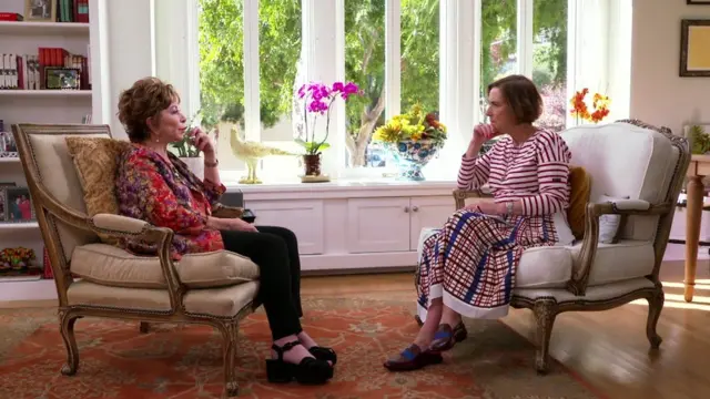 Isabel Allende və Kirsty Wark