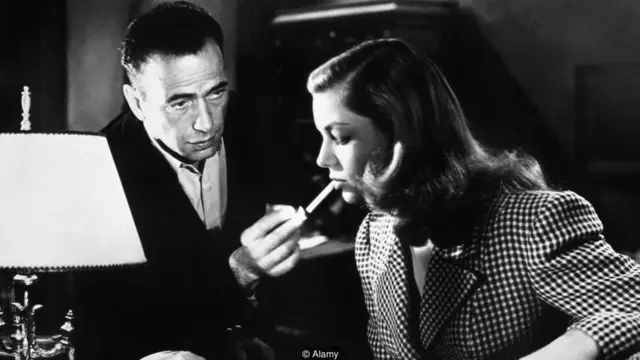 'Uma Aventura na Martinica': Humphrey Bogart e Lauren Bacall