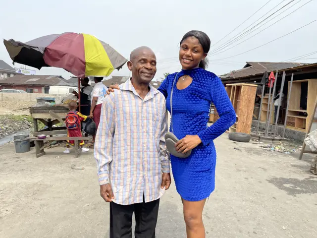 Precious and her Daddy