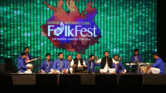 ঢাকা আন্তর্জাতিক ফোক ফেস্টের গত বছরের আয়োজন।