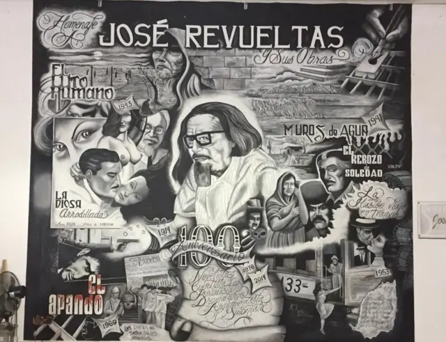 Mural de José Revueltas.