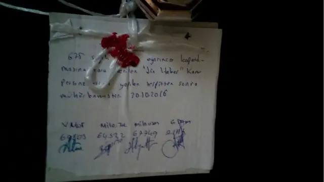 JİNHA'nın kapısındaki mühür