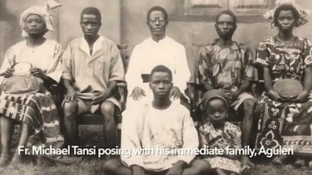 Fr Tansi na ndị ezinụlọ ya