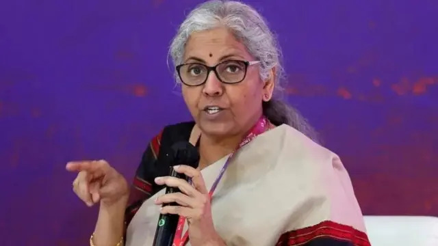 కేంద్ర ఆర్థికశాఖ మంత్రి నిర్మల సీతారామన్