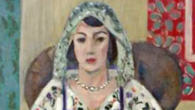 Матисс, "Женщина на стуле"