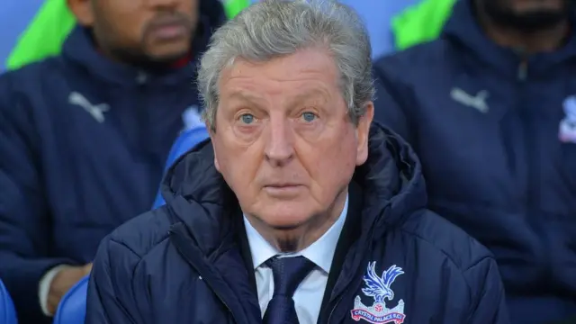 Crystal Palace boss Roy Hodgson