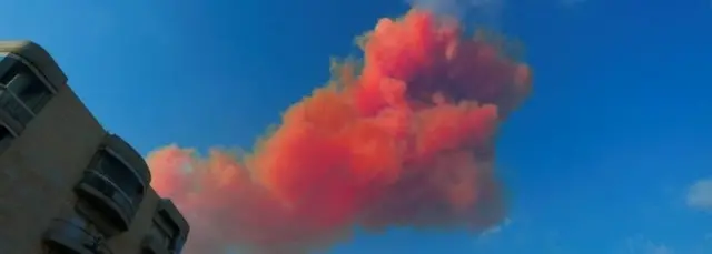 லெபனான் தலைநகர் பெய்ரூட் வெடிப்பு