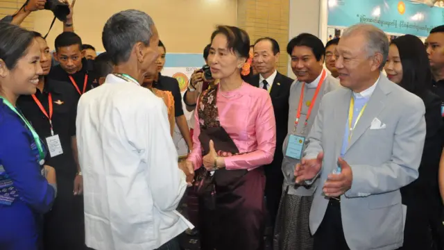 အရပ်သားအစိုးရလက်ထက် ၂၀၁၈ ခုနှစ်တုန်းက အနာကြီးရောဂါတိုက်ဖျက်ရေးညီလာခံ မြင်ကွင်း