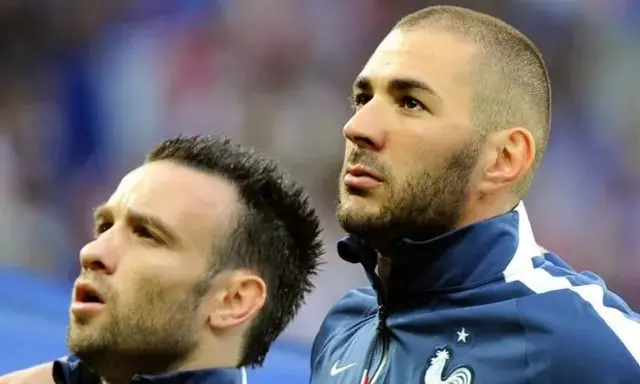 Mathieu Valbuena ve Karim Benzema
