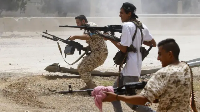 Ulusal Mutabakat Hükümeti'ne bağlı askerler