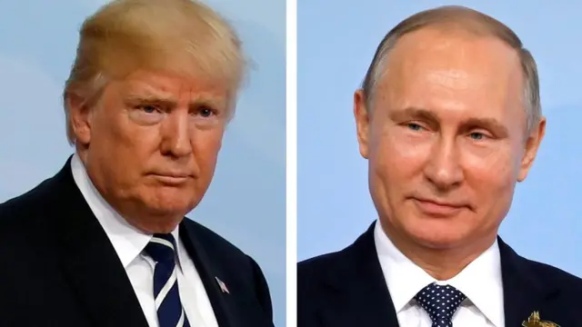 Donald Trump y Vladimir Putin