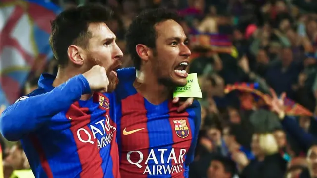 месси и неймар