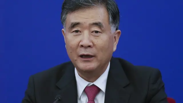 Chinese Vice Premier Wang Yang