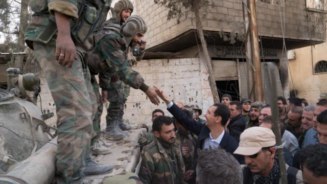 การเดินทางลงพื้นที่สู้รบแนวหน้าในครั้งนี้ แสดงถึงความมั่นใจของผู้นำซีเรียว่าต้องได้ชัยชนะเหนือกลุ่มกบฏอย่างแน่นอน