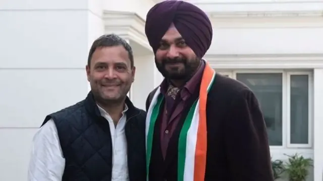 राहुल के साथ सिद्धू