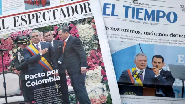 Duque en los periódicos