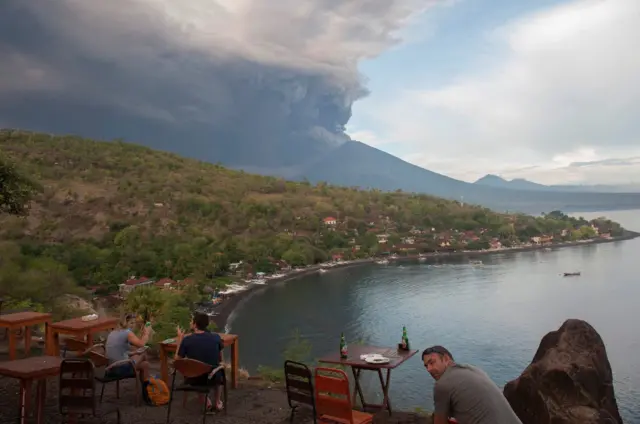 Извержение вулкана