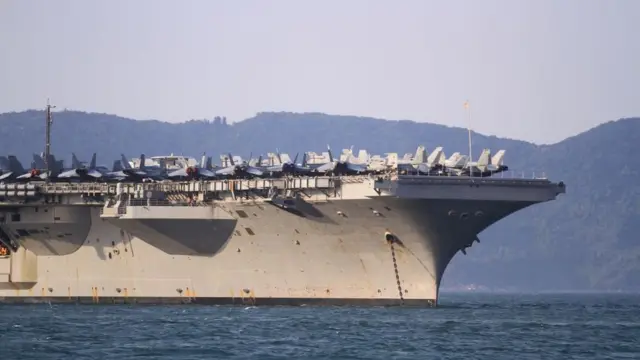 USS Carl Vinson, Vietnam