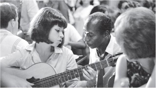 Nara Leão e Zé Kéti