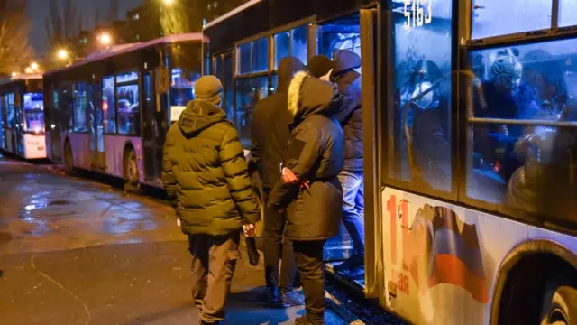 Donetsk'ten tahliyeler