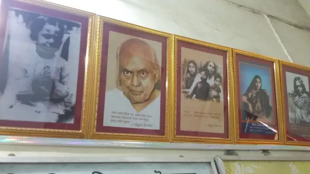 চুরুলিয়া গ্রামে নজরুল সংগ্রহশালার ছবি।