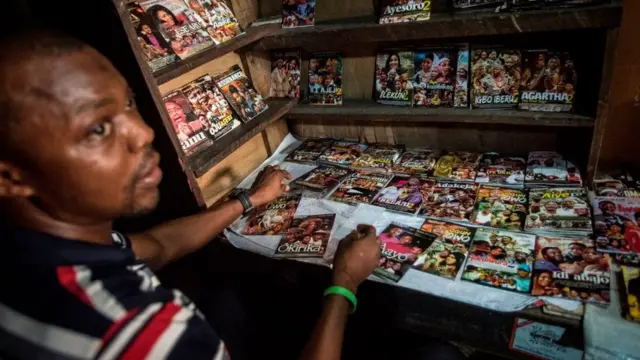 Nollywood film stand