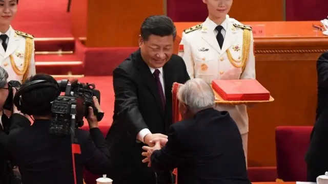 周二（12月18日）北京人民大会堂举行庆祝改革开放40周年大会