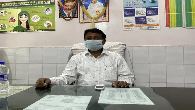 पड़तावल सामुदायिक स्वास्थ्य केंद्र के अधीक्षक डॉक्टर राकेश कुमार