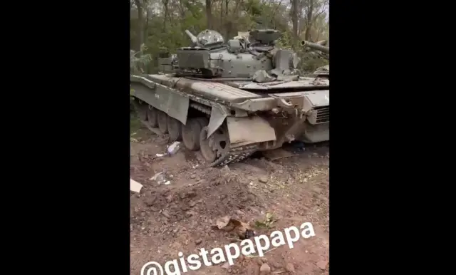 Трофейный танк