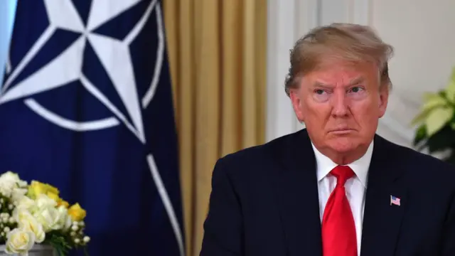 Трамп перед встречей с Генсеком НАТО в Вашингтоне