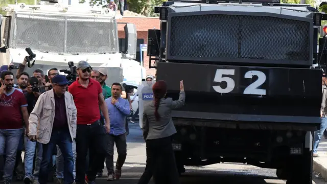 Diyarbakır'da protesto