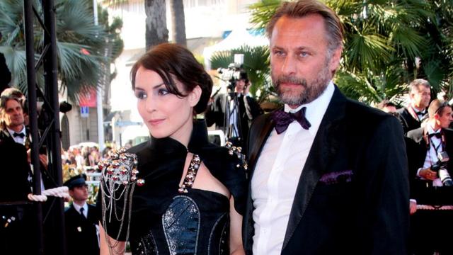 Noomi Rapace y Michael Nyqvist asistieron juntos al Festival de Cine de Cannes, en 2009.