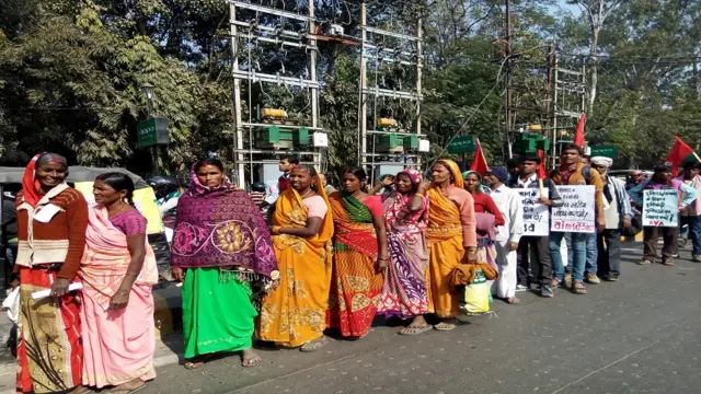 पटना में प्रदर्शन